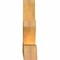 Ekena Millwork Saratoga Rough Sawn Timber Gable Bracket, Western Red Cedar, 96"W x 28"H x 6"D x 6"F, 7/12 Pitch GBW096X28X0606SAR00RWR - alternate 4